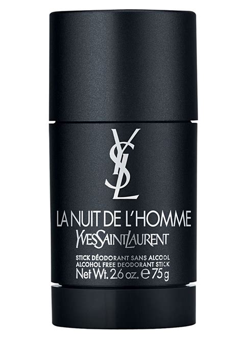yves saint laurent la nuit de l'homme deodorant
